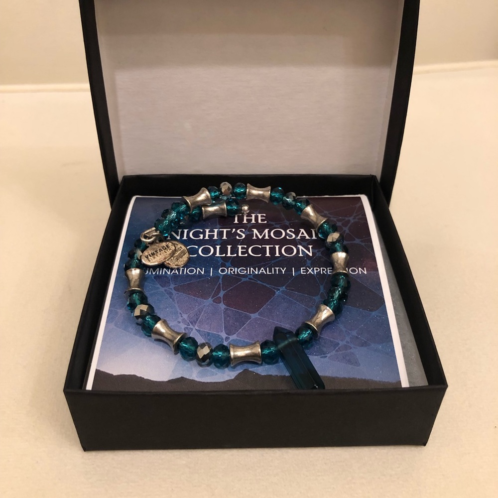 ALEX AND ANI NIGHT MOSAIC BANGLE